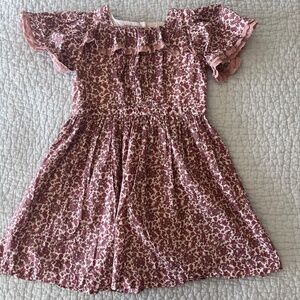 Little Cotton Clothes Girls Floral Dress Size 9/10